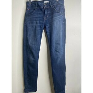 HUDSON 'Collin Flap' Skinny Ankle Denim Jeans Low Rise Mid Wash Size 27